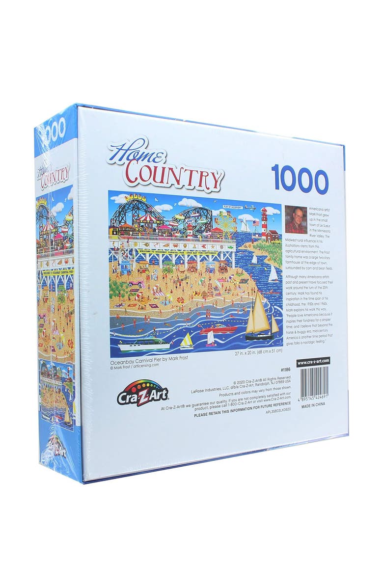 CRA-Z-ART Oceanbay Carnival Pier 1000 Piece Puzzle, Alternate, color, Multicolored
