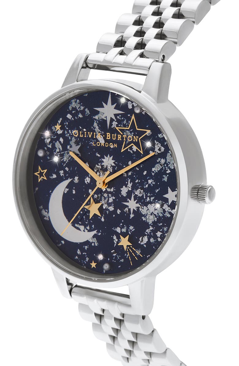 Olivia Burton Celestial Bracelet Watch, 38mm, Alternate, color, 