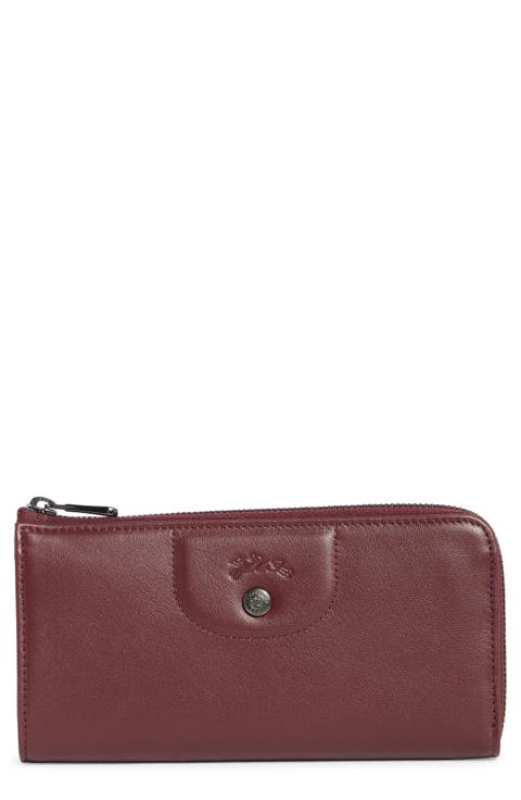Le Pilage Cuir Zip Wallet