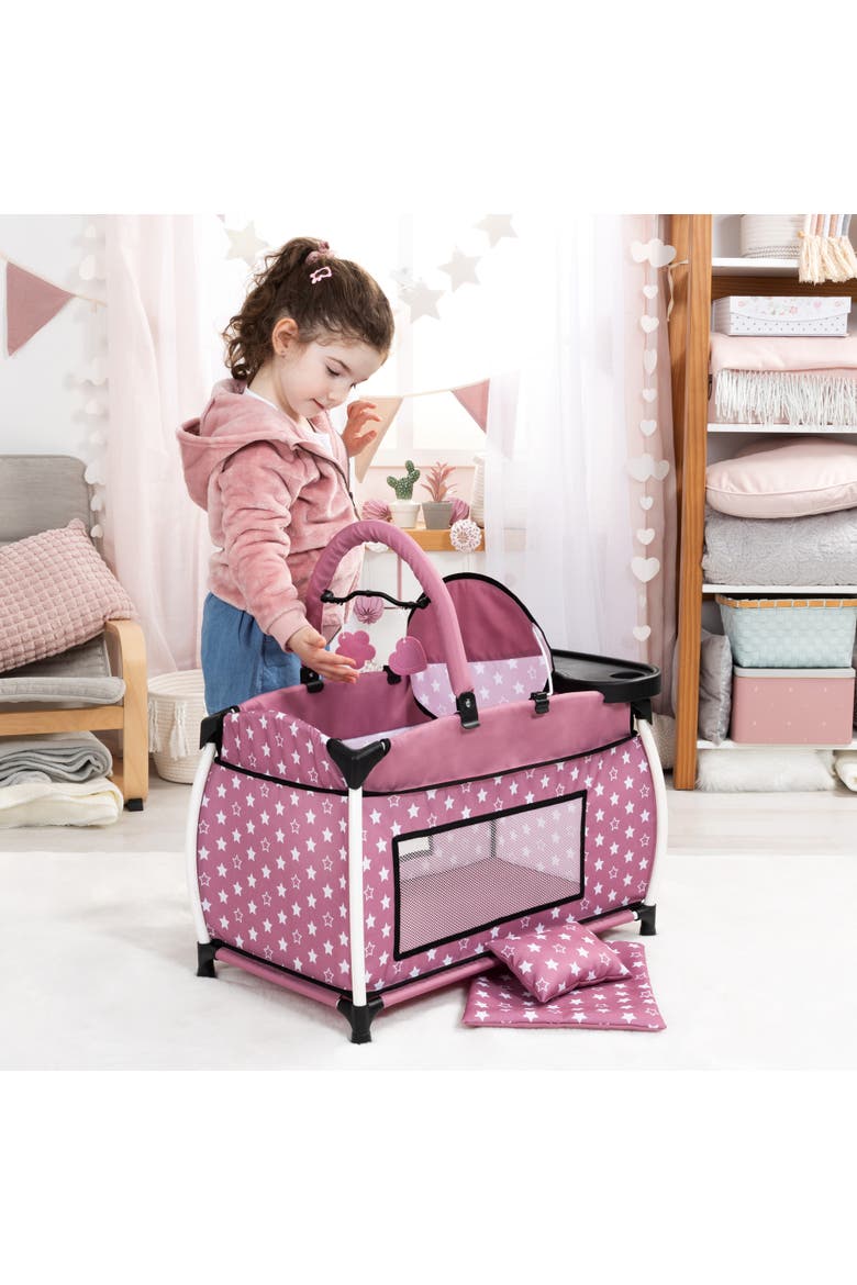 Doll Multi-Bed Care Center Fits 18" Dolls, Ages 3+, Alternate, color, Multicolored