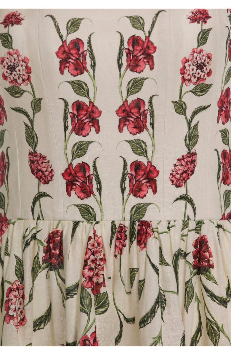 Agua by Agua Bendita Granadilla Quebrada Mini Dress, Alternate, color, Multi