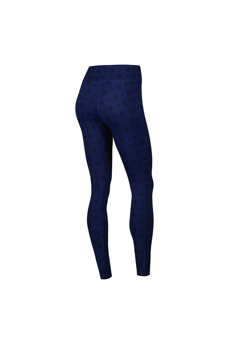 Women's Terez Navy New York Yankees Tonal Leggings, Alternate, color, Navy