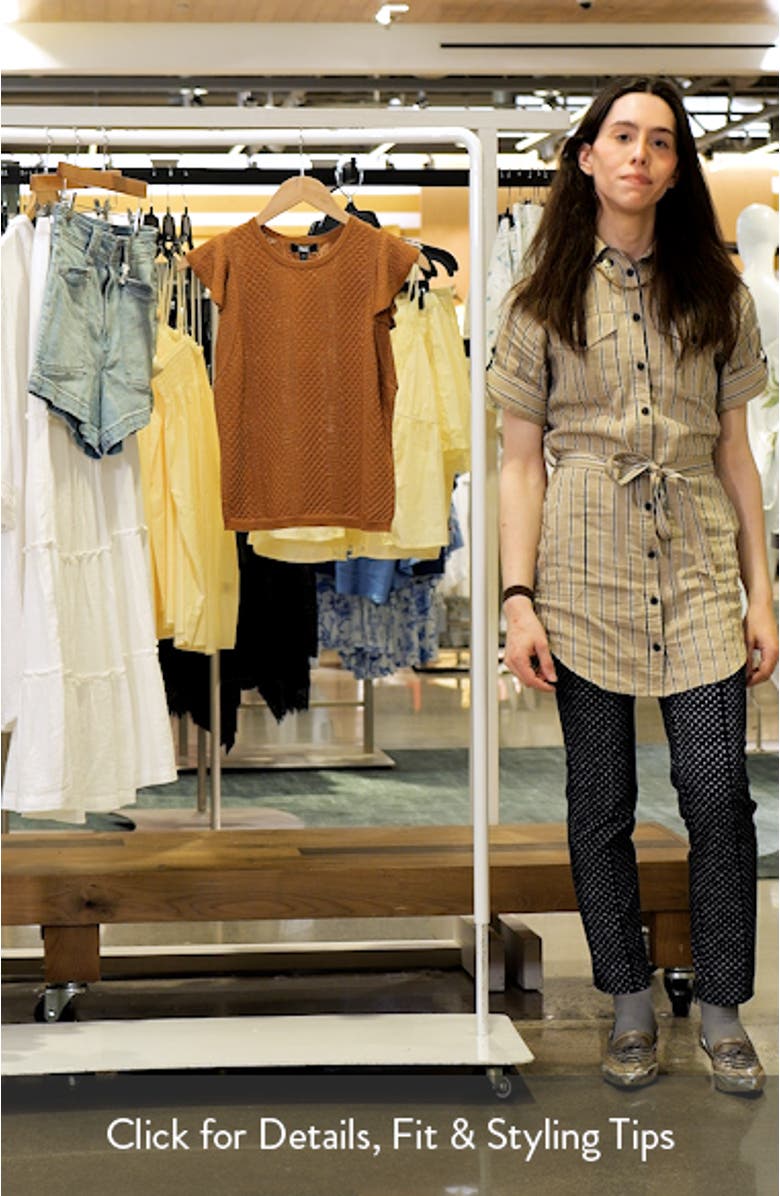 Margo Mixed Stitch Knit Top, sales video thumbnail