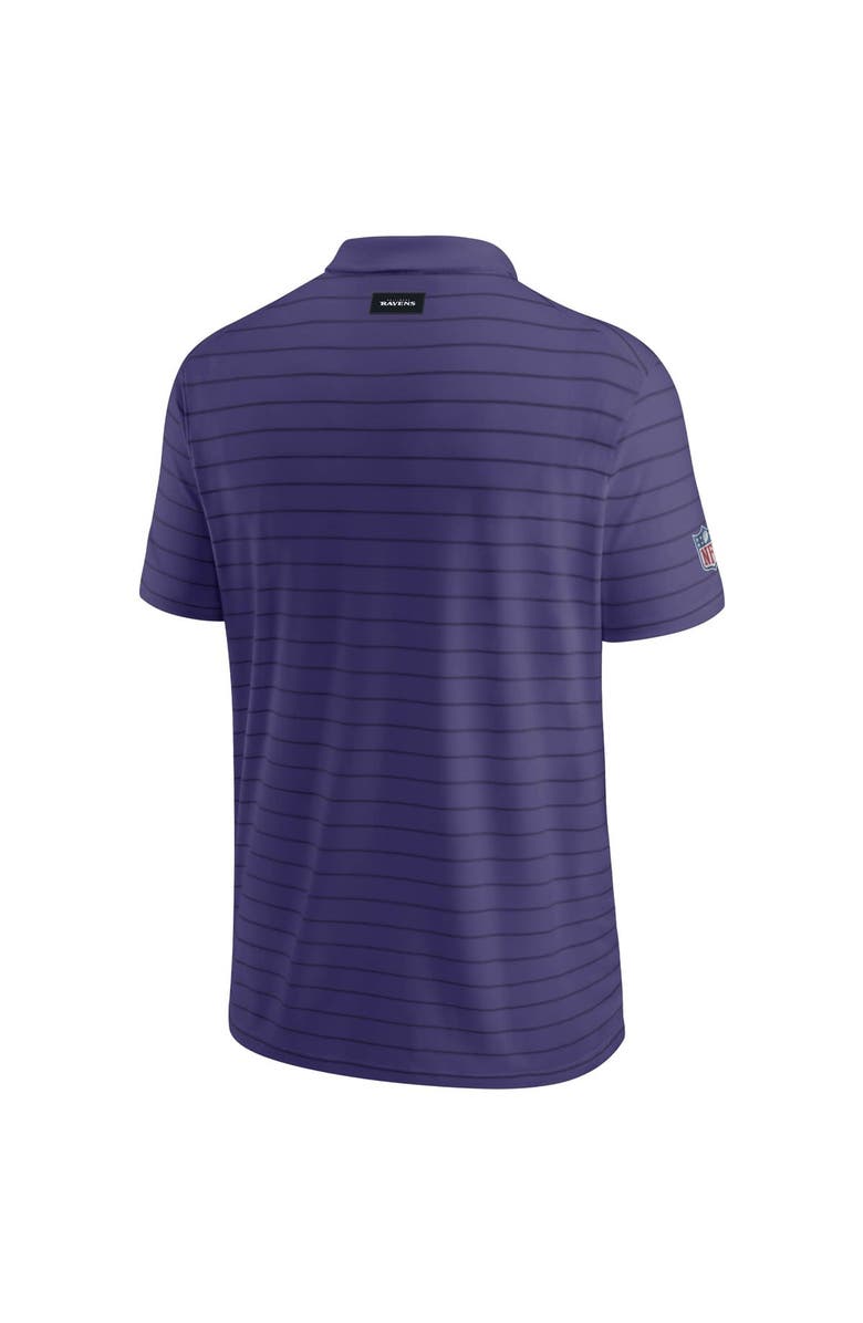 Nike Men's Nike Purple Baltimore Ravens Sideline Victory Coaches Performance Polo, Alternate, color, 