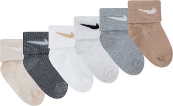 Assorted 6-Pack Lightweight Ankle Socks