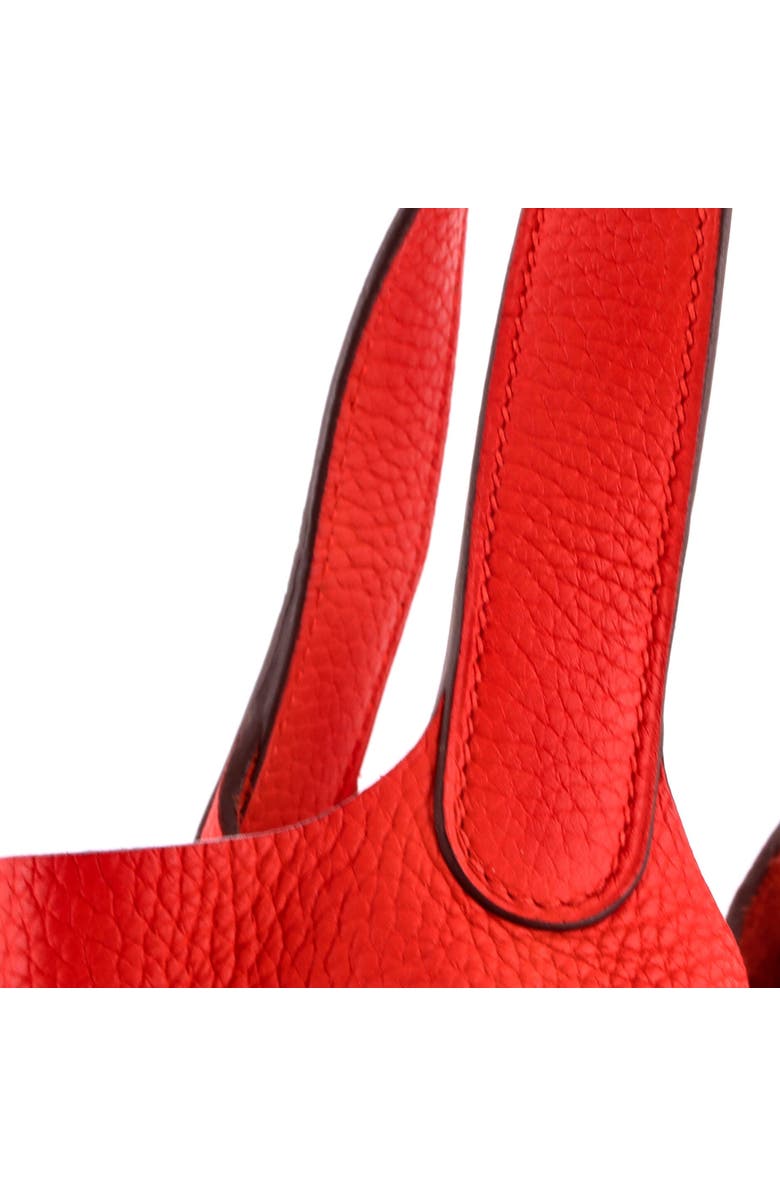 Pre-Owned Hermes Picotin Lock Bag Clemence PM, Alternate, color, Rouge De Coeur