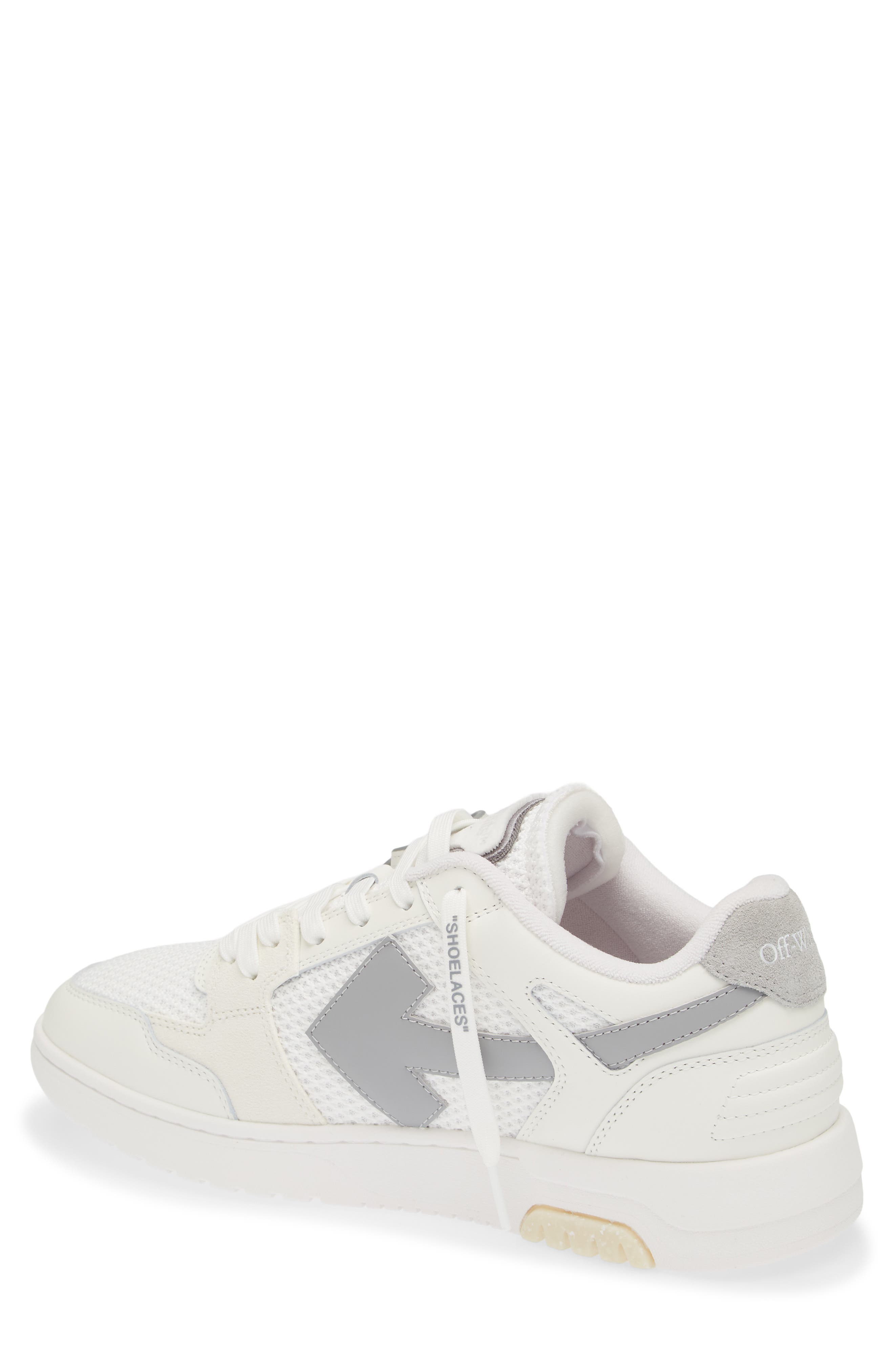 Slim Out of Office Sneaker, Alternate, color, WHITE - GREY