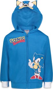 SEGA Sonic the Hedgehog Cosplay Zip-Up Hoodie