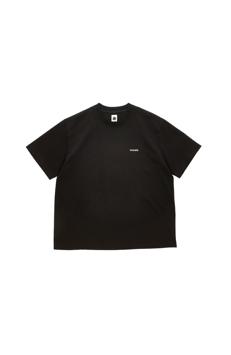 vowels Classic Tee, Main, color, Black