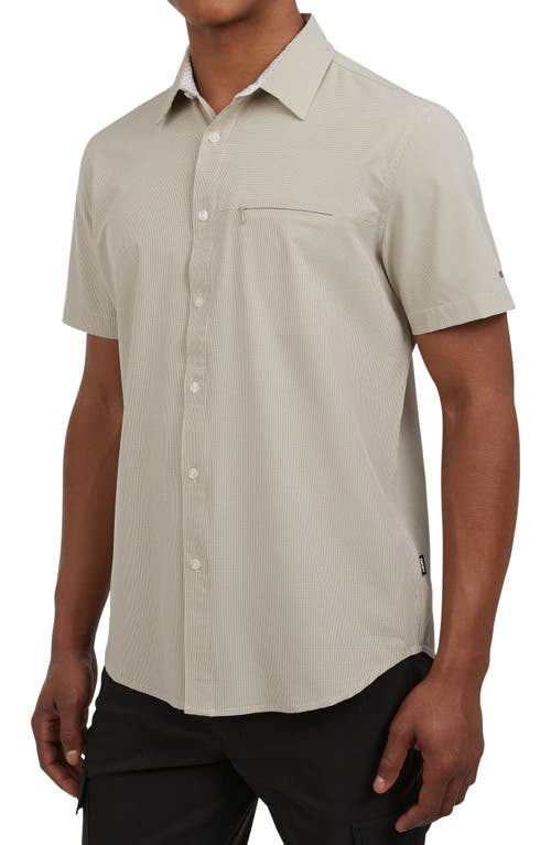Shop Dkny Sportswear Daymond Short Sleeve Button-up Shirt