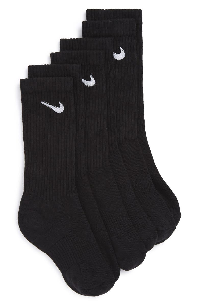 Nike 3-Pack Crew Socks, Main, color, 