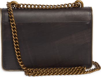 Shoreditch Small Leather Convertible Crossbody Bag