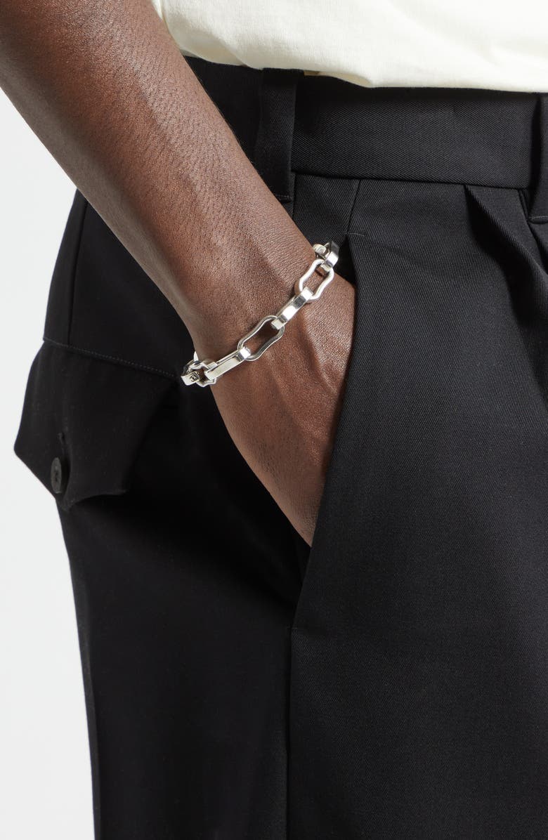 Good Art Hlywd Men
s Bottle Chain Bracelet, Alternate, color, Sterling Silver