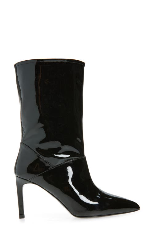 Allsaints Orlana Patent Boot In Black