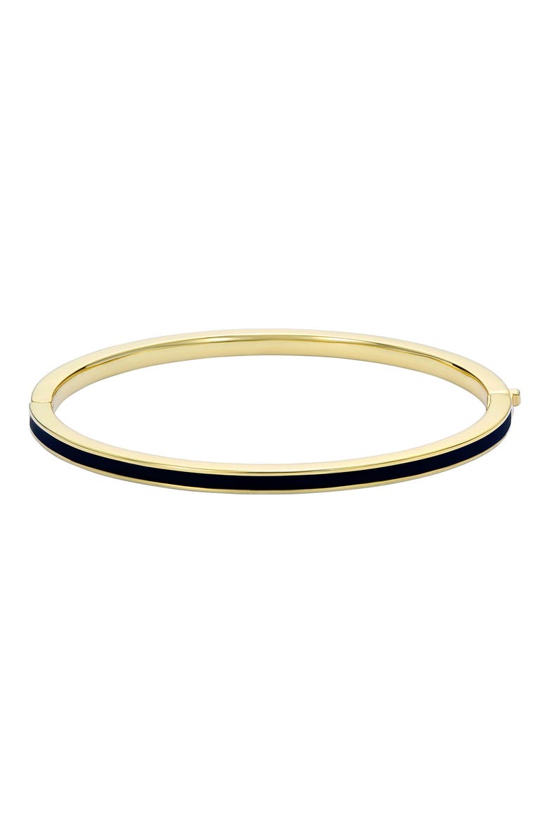 Rolo Classic Color Hinge Bracelet, Alternate, color, GOLD/BLACK