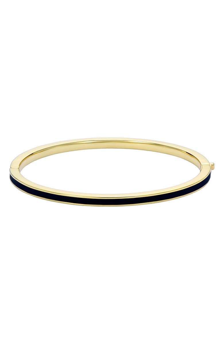 Ted Baker Rolo Classic Color Hinge Bracelet, Alternate, color, Gold/Black