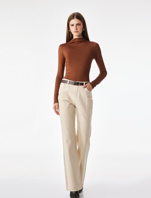 High Neck Bodysuit