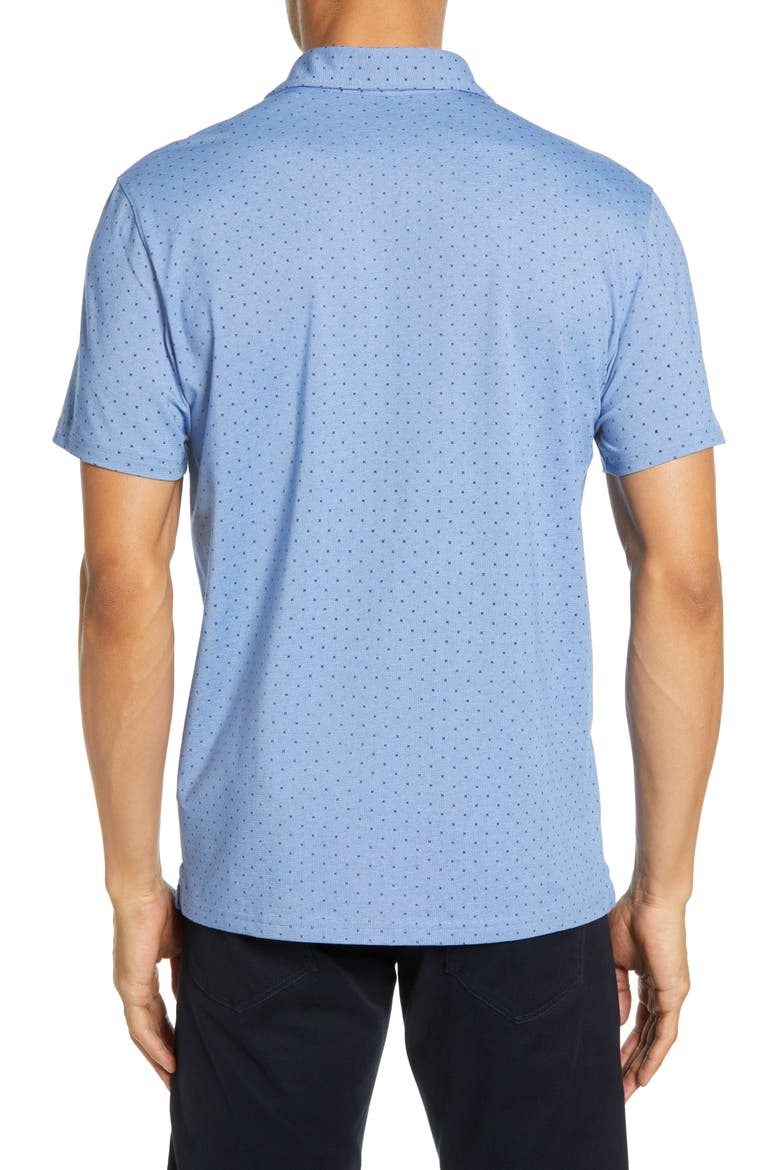 Bayville Regular Fit Dobby Polo, Alternate, color, LT BLUE