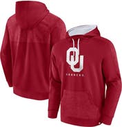 FANATICS Men's Fanatics Branded Crimson Oklahoma Sooners Defender Pullover Hoodie