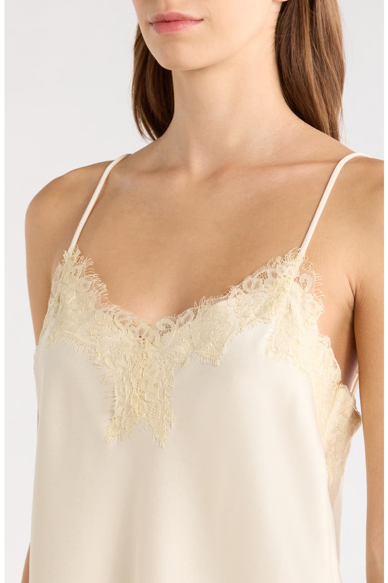 Kira Lace-Trim Cami, Alternate, color, CREAM