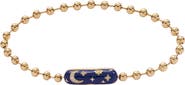 Alex and Ani Ball Chain Barrel Closure Bracelet with Starry Night