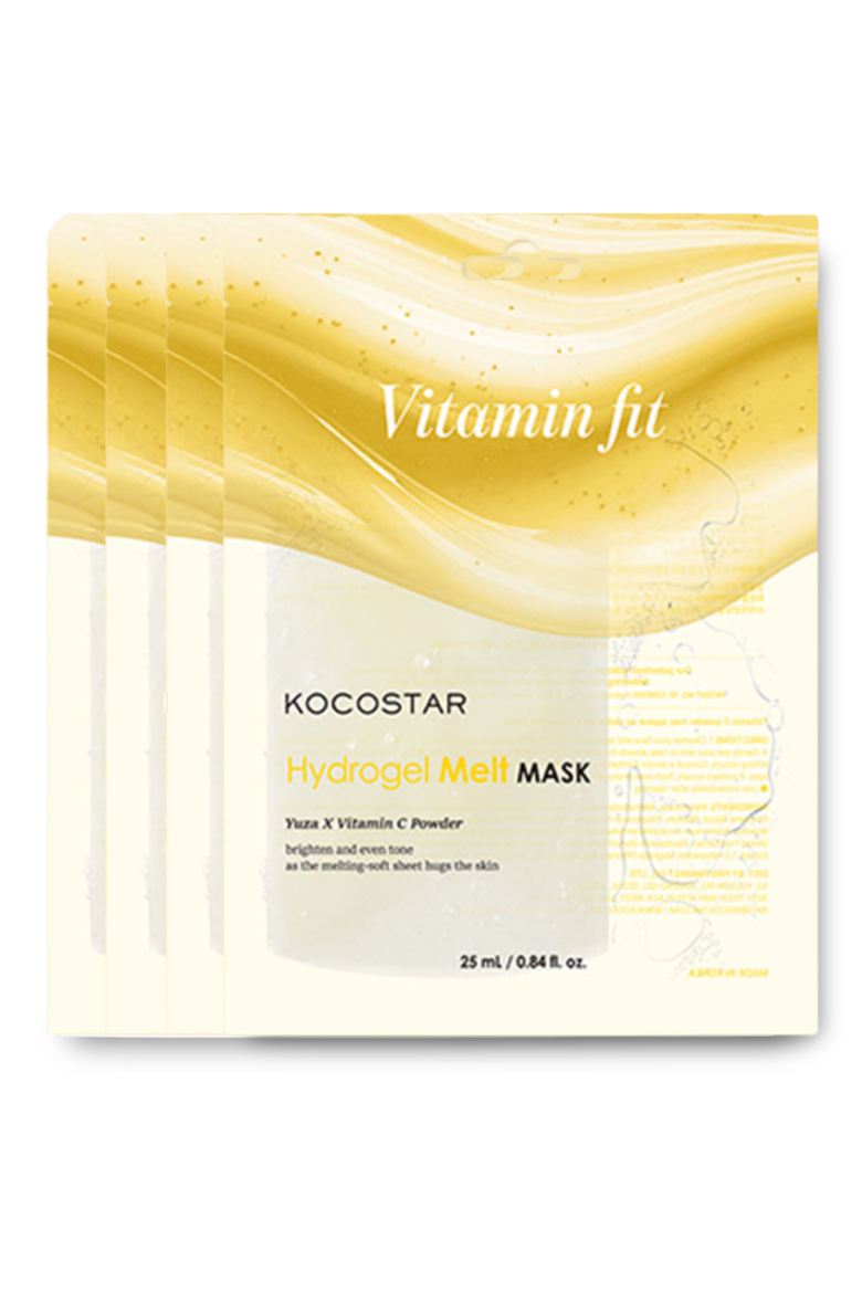 Hydrogel Melt Mask Vitamin Fit, Main, color, Yellow