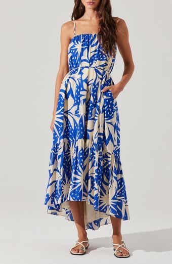 ASTR the Label Sarina Floral High-Low Dress