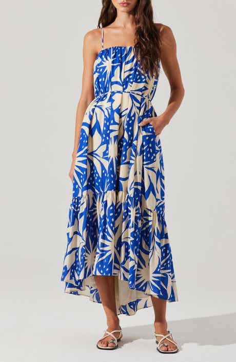 ASTR the Label Sarina Floral High-Low Dress