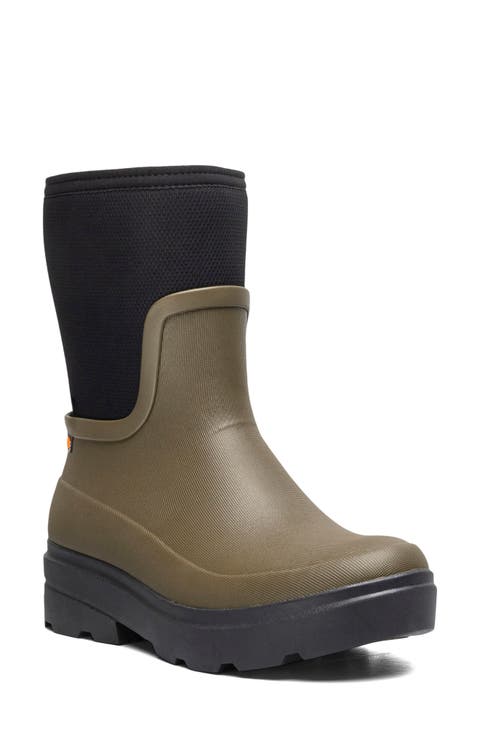 Hazel Mid Zip Rain Boot (Women)