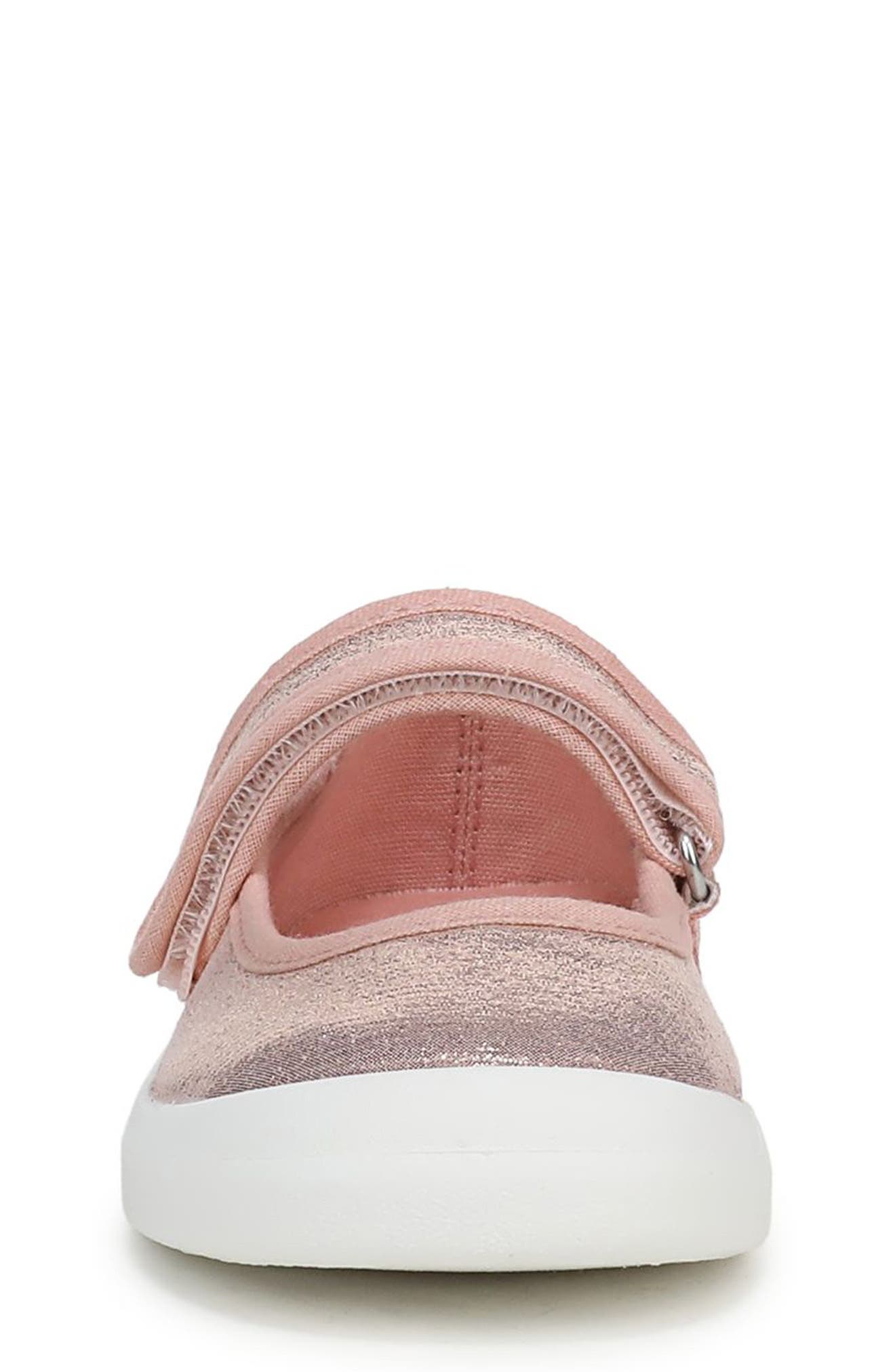 Blowfish Malibu Kids' Brave Mary Jane Sneaker, Alternate, color, Blush Metallic