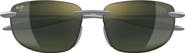 Maui Jim Hookipa Ultra 63mm PolarizedPlus2® Oval Sunglasses