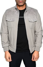 Maceoo Suede Trim Jacket