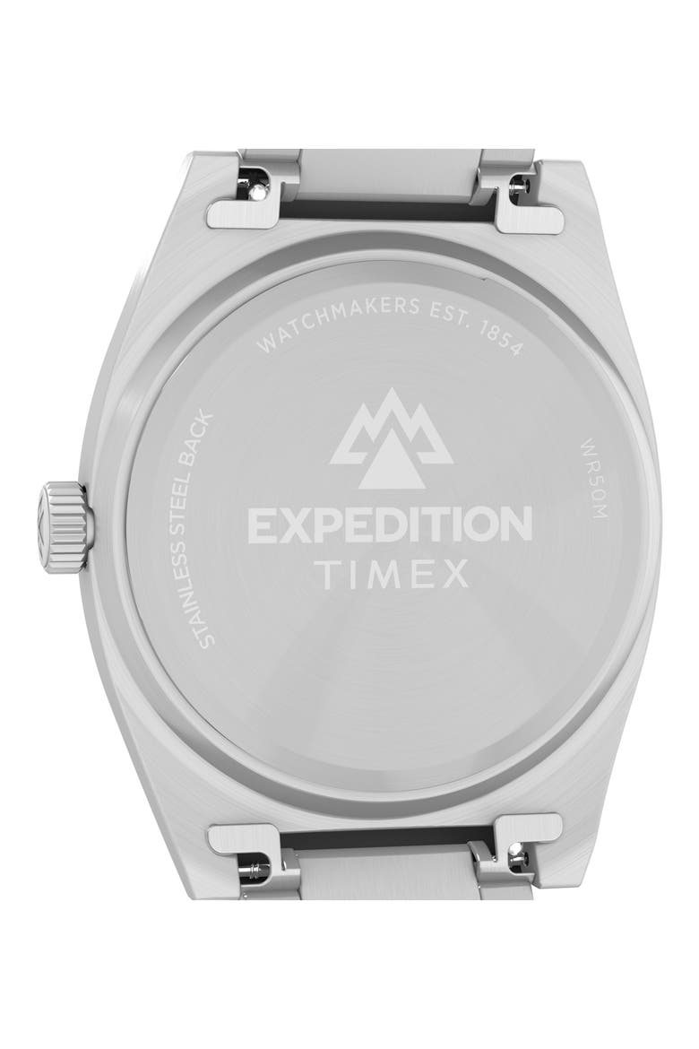 Expedition® Capstone Bracelet Watch, 39mm, Alternate, color, BLACK