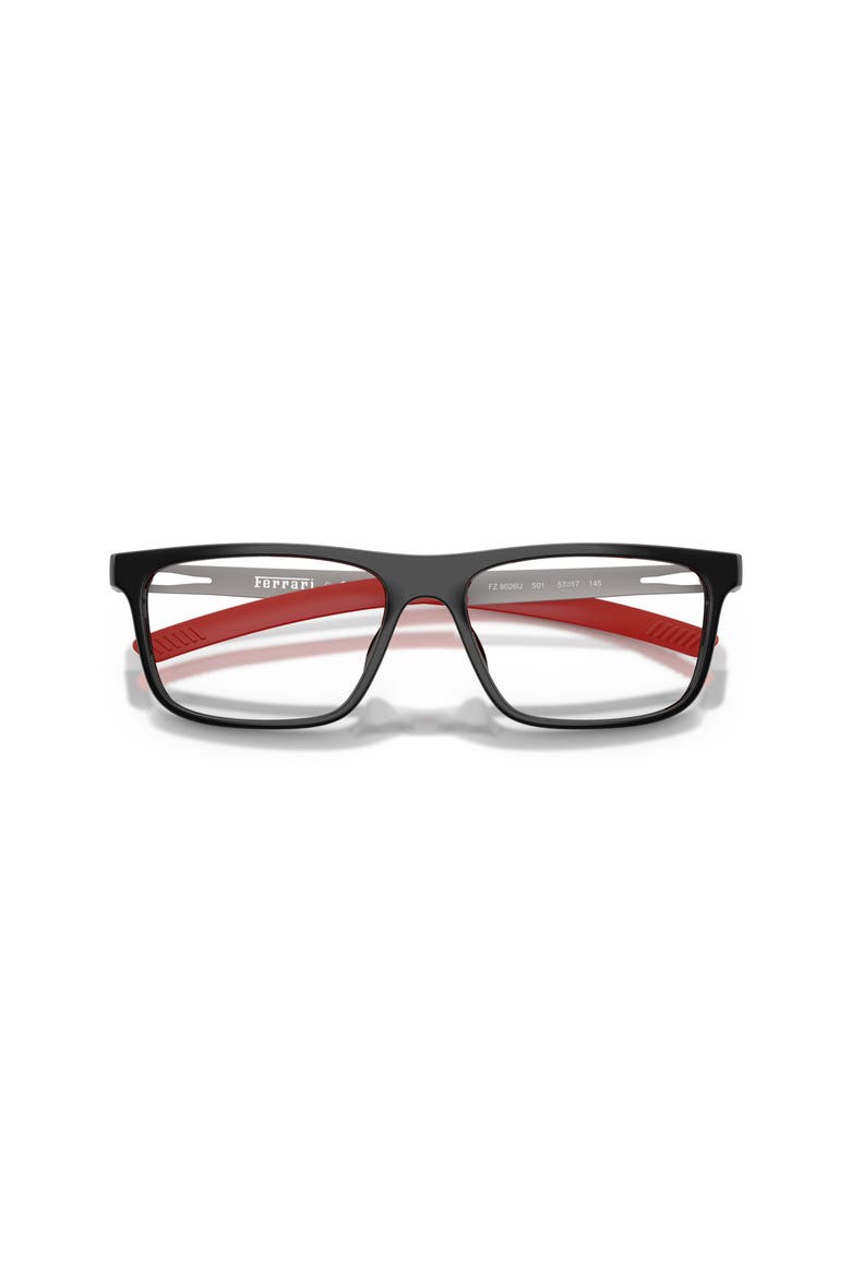 57mm Rectangle optical glasses, Alternate, color, Black