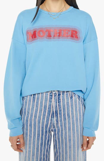 Mother California Coast Sweatshirt In Blue