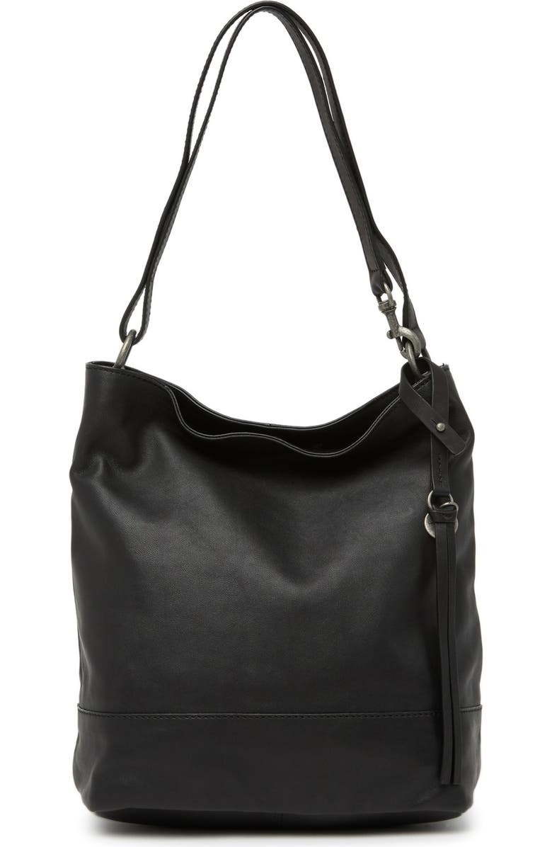 Lucky Brand Lina Small Leather Bucket Bag, Alternate, color,