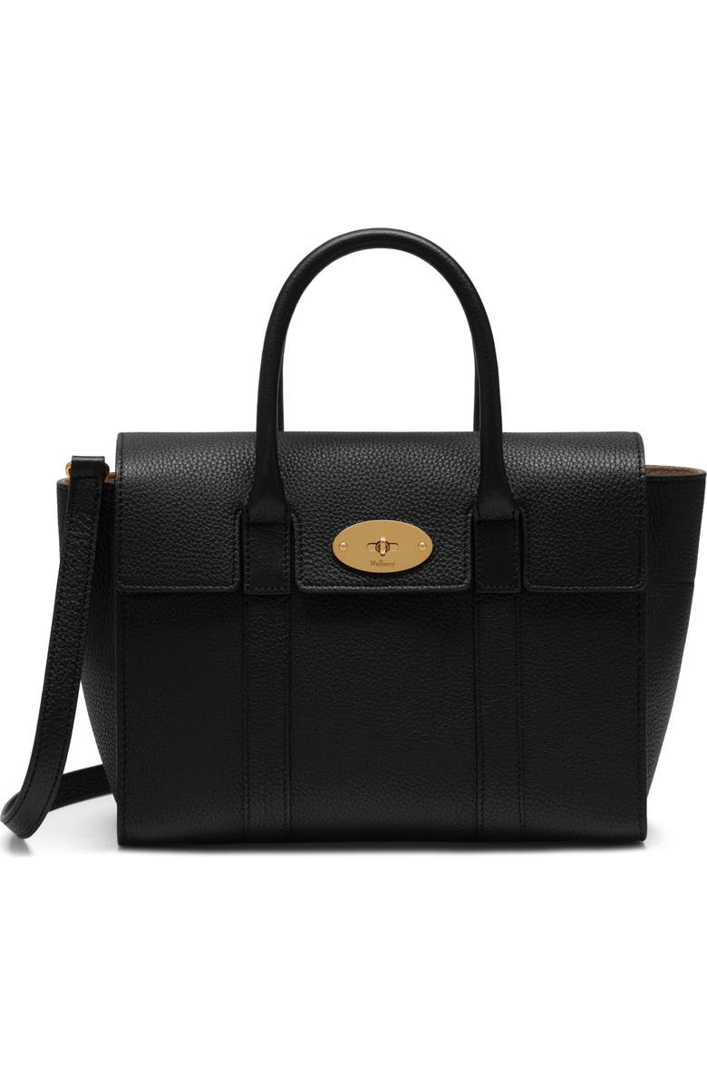 Mulberry Small Bayswater Leather Satchel, Main, color,