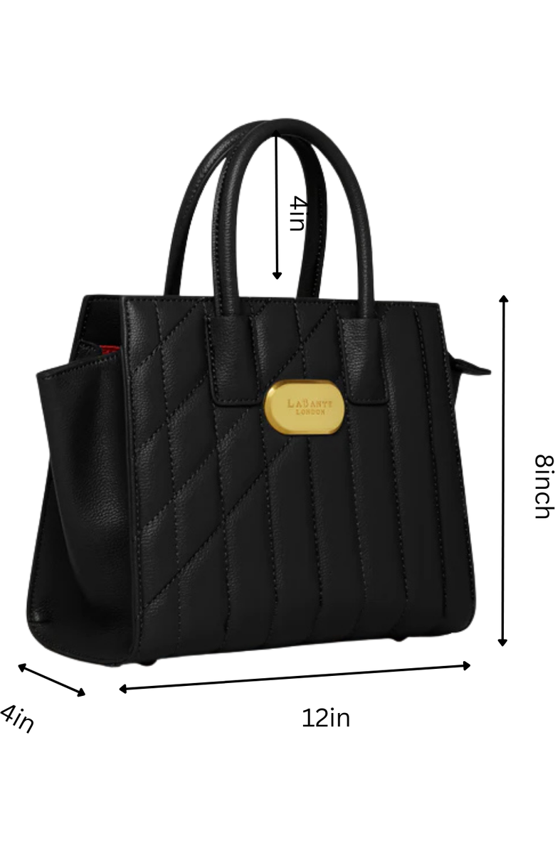 LaBante London Mini Demi Tote Bag, Alternate, color, Black