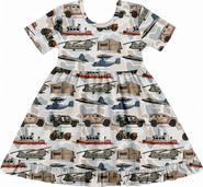 Fletch Brave 2.0 Shortsleeve Twirl Dress