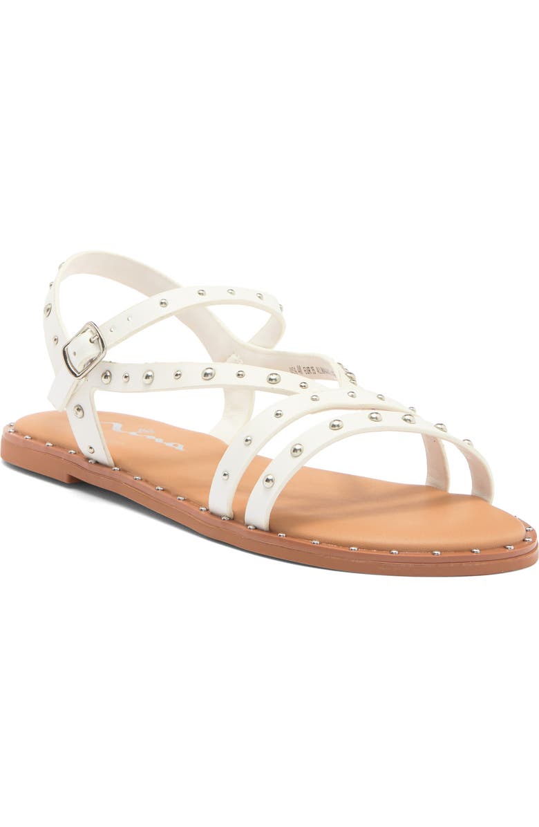 Nina Kids' Larsa Studded Sandal, Main, color,