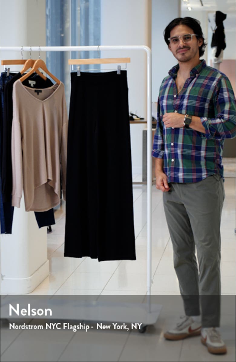 Ragtime Wide Leg Knit Pants, sales video thumbnail