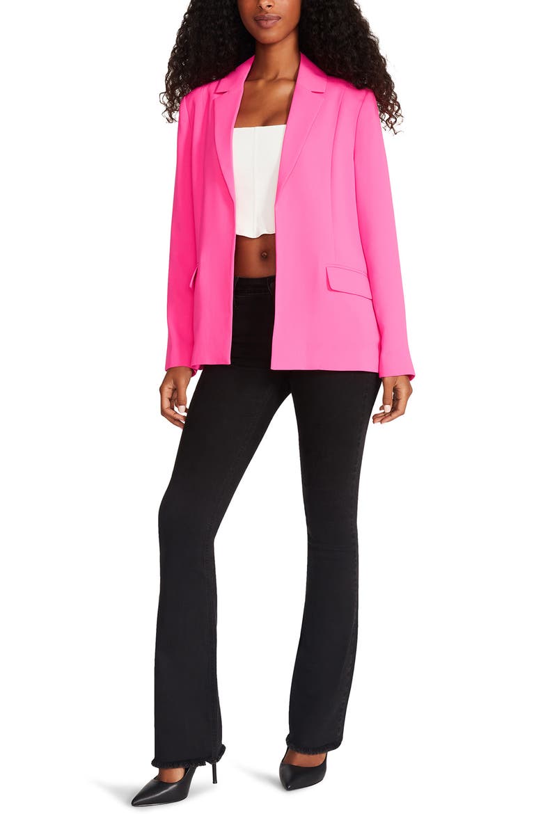 Payton Blazer, Alternate, color, HOT PINK