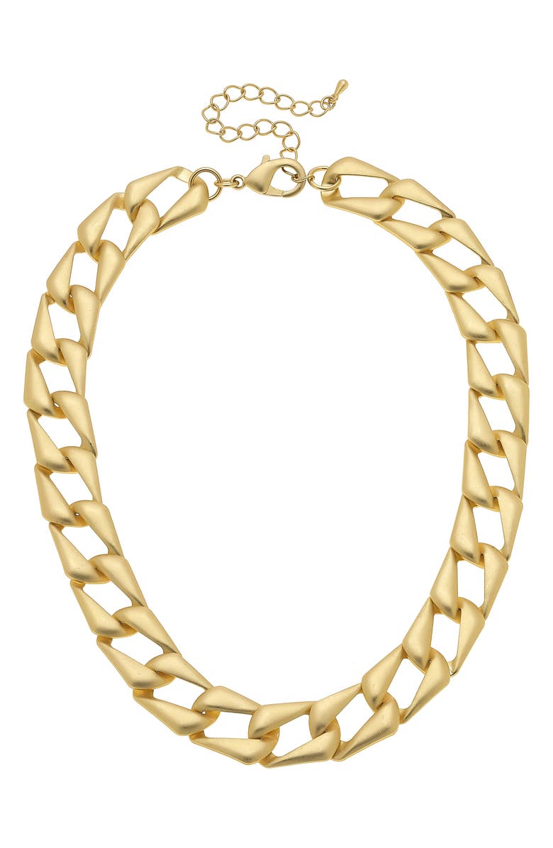 Canvas Jewelry Chiara Statement Chain Necklace, Main, color, 