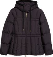 Moncler Estom Vertical Quilted Hooded Down Jacket