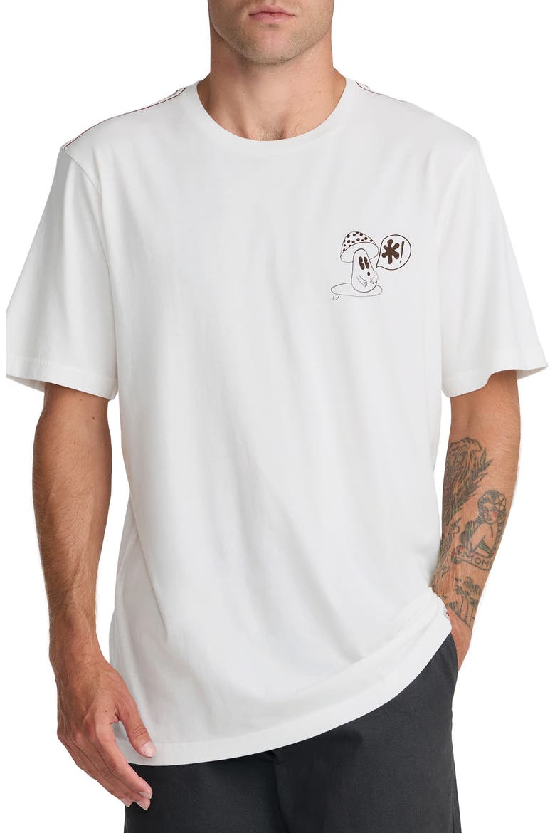 Bryce Bloom Graphic T-Shirt, Main, color, ANTIQUE WHITE