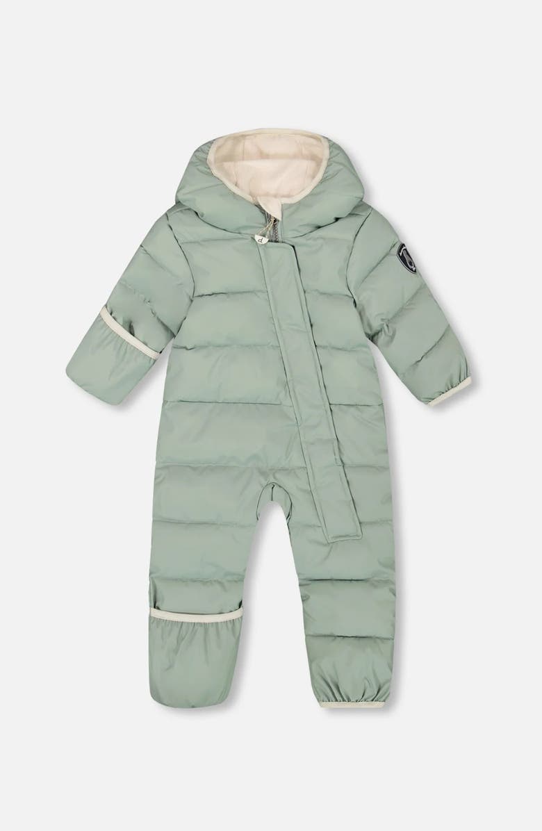 Deux par Deux Baby Boy One-Piece Cloud Compressible Snowsuit Designed for Car Seat, Main, color, 