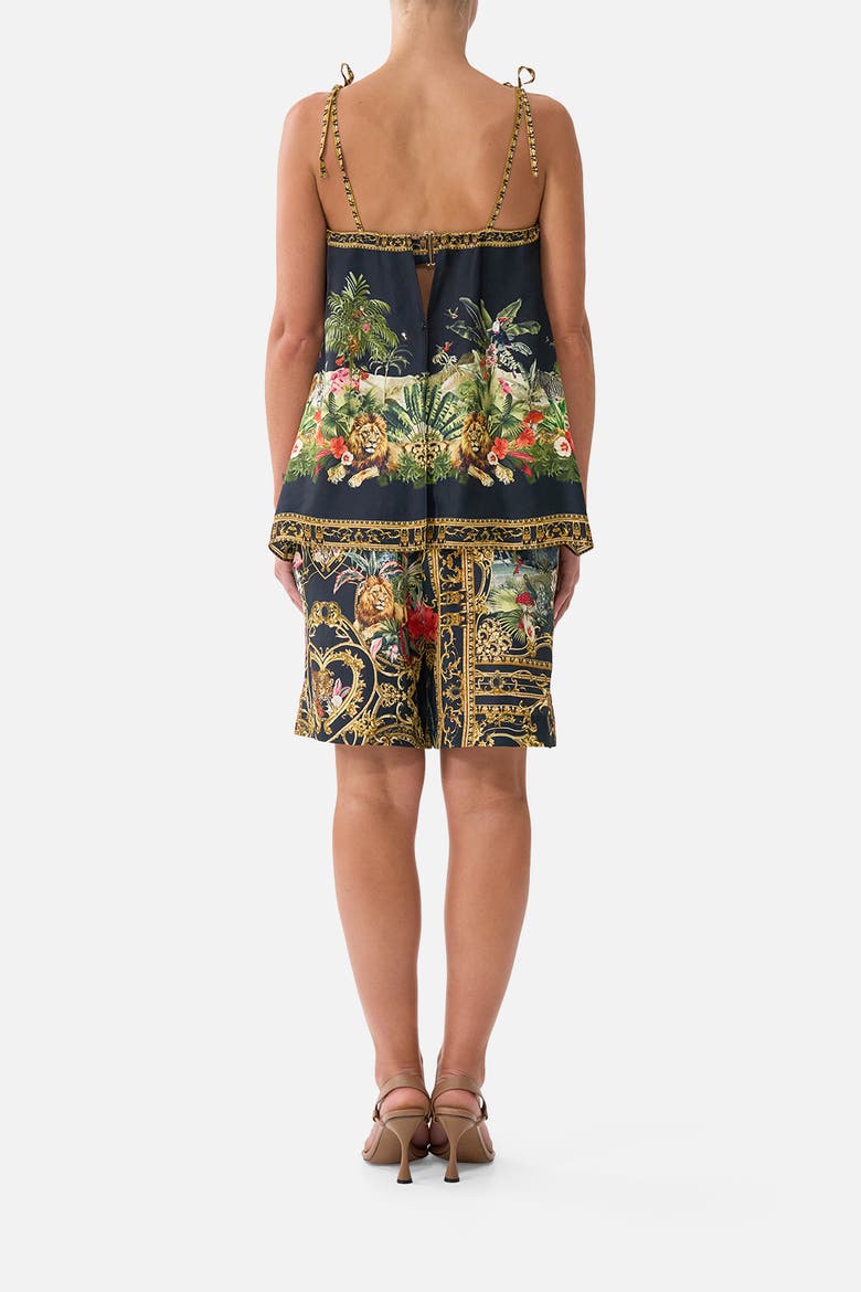 Longline Short, Alternate, color, Palace Zoology