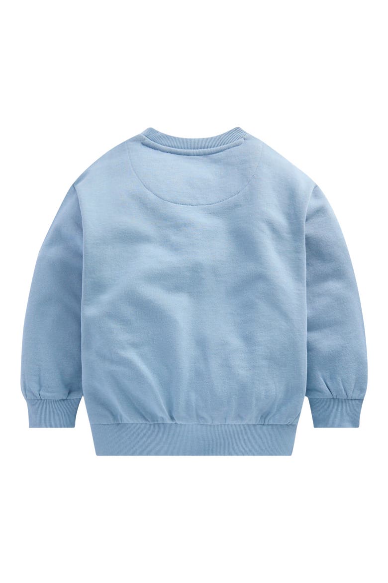 Kids' Monster Bouclé Appliqué Sweatshirt, Alternate, color, TBC BOUCLE MONSTER