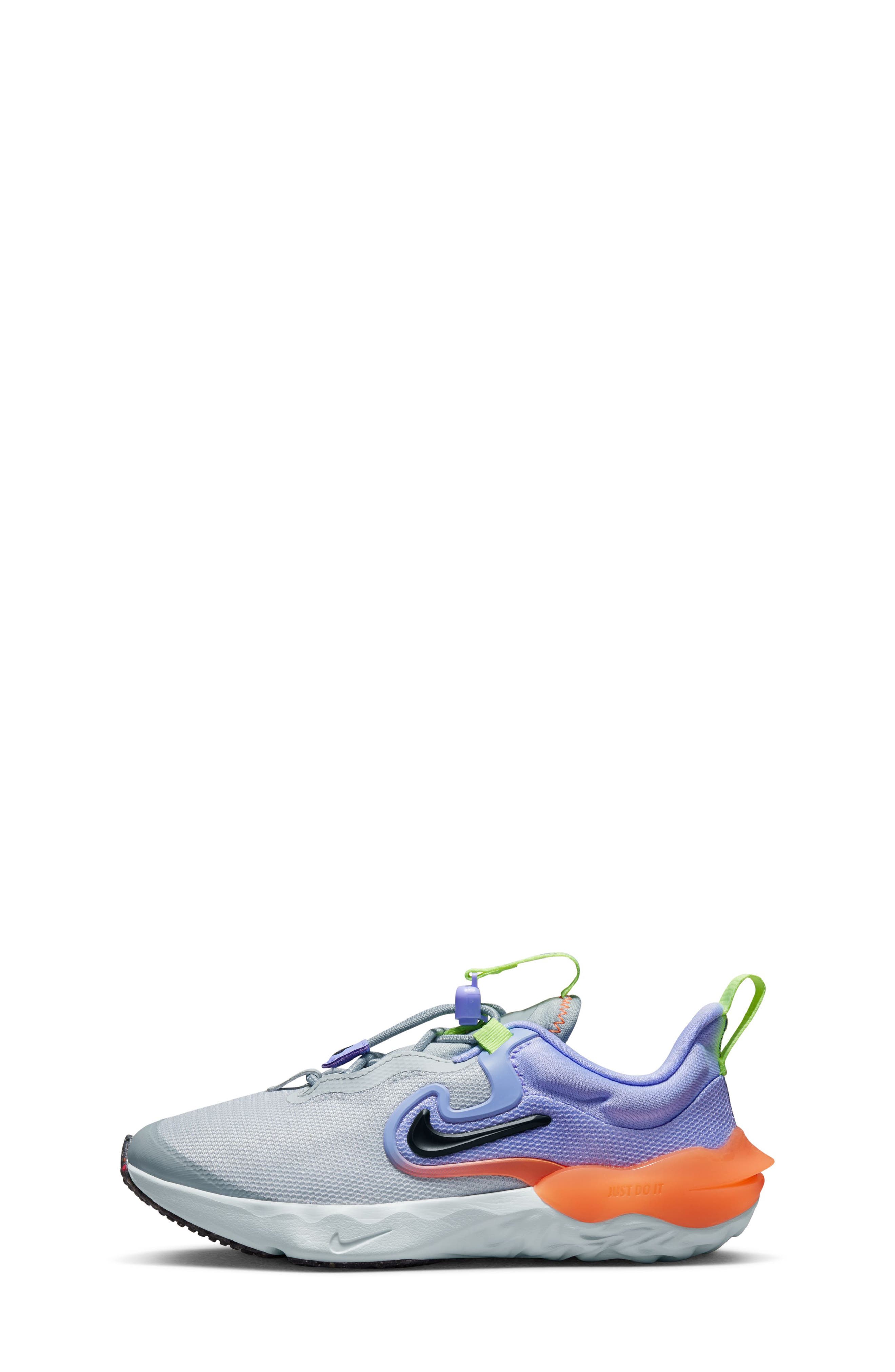 Kids' Run Flow Toggle Sneaker, Alternate, color, DUST/ BLACK/ PURPLE PULSE