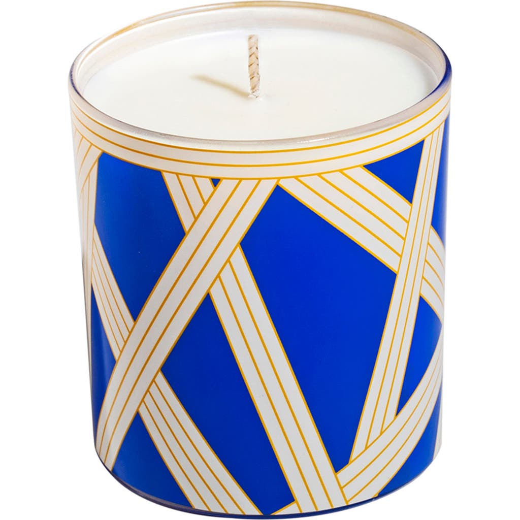 Missoni Home Tableware Scented Candle Nastri 220gr Bicolore 2 Blue Diam. 3.3", H 3.5"